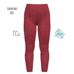 LuLaRoe Adult Leggings in Rich Red